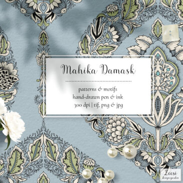 Mahika Damask Pattern & Motifs