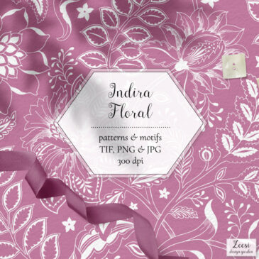 Indira Floral Pattern & Motifs